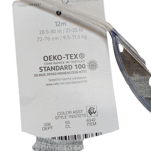 Daddys Cookout Buddy‎ - 12 Months - Gray - 4th of July - NWT - Red White Blue - Picture 5 of 5